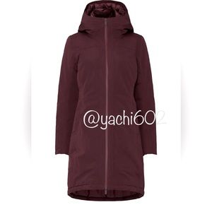 Lululemon Snow Warrior Parka Sz 0 Cassis